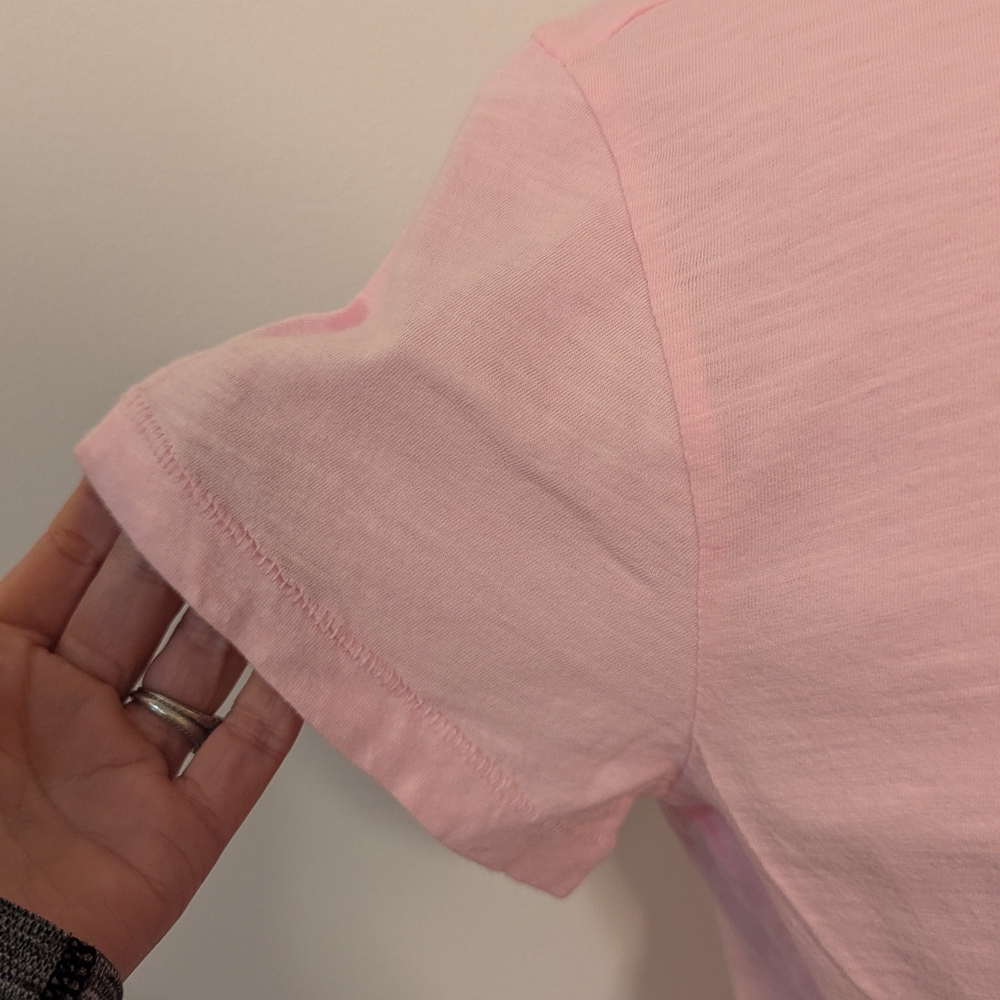 Vineyard Vines Surf Tee 100% Cotton Short Sleeve Tee Pink Coastal Preppy Medium - Picture 8 of 9